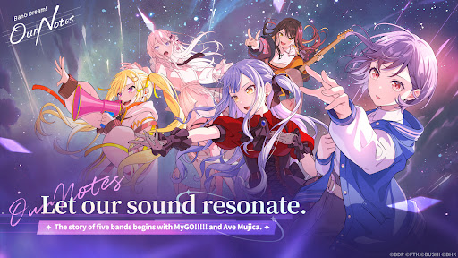 Скриншот BanG Dream! Our Notes MOD APK — 1