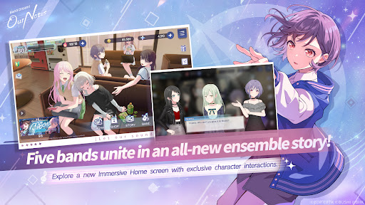 Скриншот BanG Dream! Our Notes MOD APK — 2