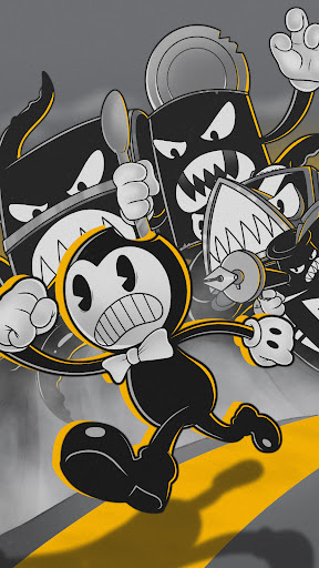 Скриншот Bendy's Nightmare Run — 1 Скриншот Bendy's Nightmare Run MOD APK — 1