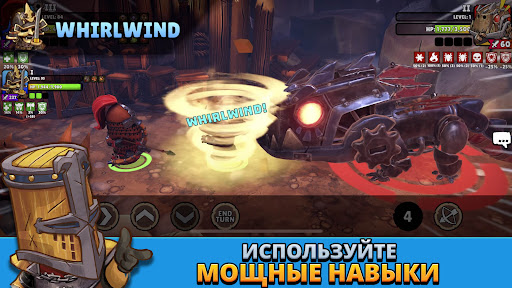 Скриншот Big Helmets: Heroes of Destiny — 2 Скриншот Big Helmets: Heroes of Destiny MOD APK — 2
