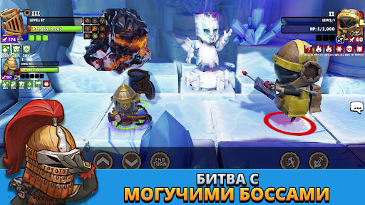 Скриншот Big Helmets: Heroes of Destiny — 3 Скриншот Big Helmets: Heroes of Destiny MOD APK — 3