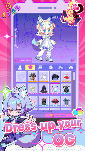 Скриншот Bside: OC Character Simulation — 2 Скриншот Bside: OC Character Simulation MOD APK — 2