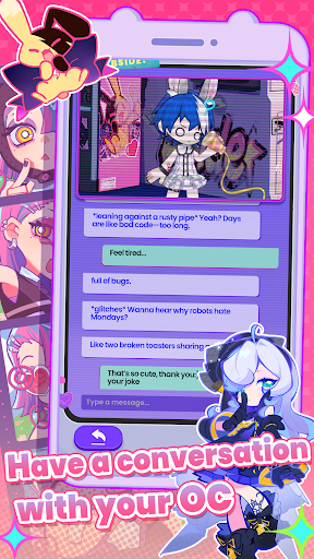 Скриншот Bside: OC Character Simulation — 4 Скриншот Bside: OC Character Simulation MOD APK — 4