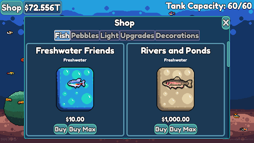 Скриншот Chillquarium — 2 Скриншот Chillquarium MOD APK — 2