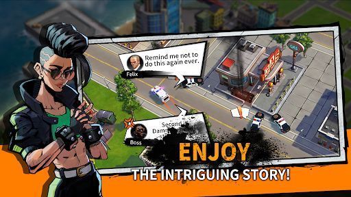 Скриншот Crime & Chase: Conflict City — 3 Скриншот Crime & Chase: Conflict City MOD APK — 3