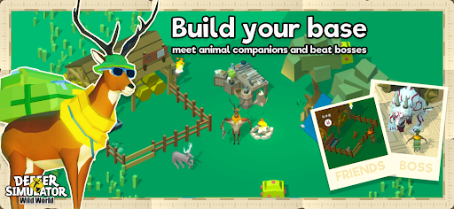 Скриншот DEEEER Simulator: Wild World — 3 Скриншот DEEEER Simulator: Wild World MOD APK — 3