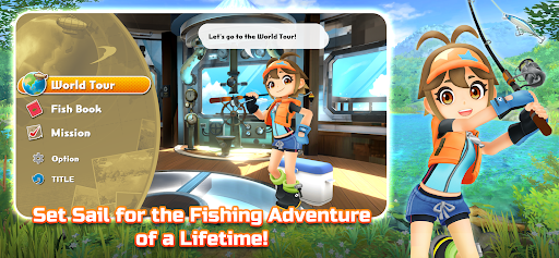 Скриншот Crunchyroll: Fishing Star WT — 2 Скриншот Crunchyroll: Fishing Star WT MOD APK — 2