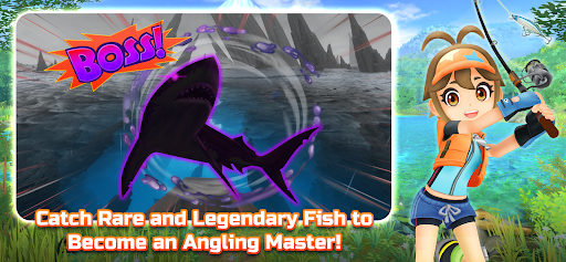 Скриншот Crunchyroll: Fishing Star WT — 5 Скриншот Crunchyroll: Fishing Star WT MOD APK — 5