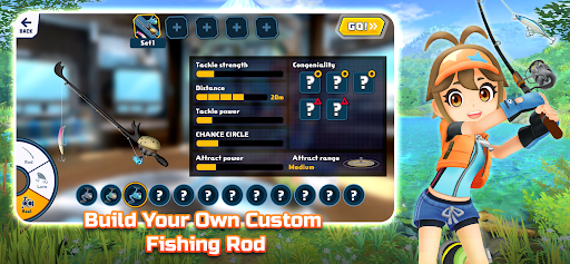 Скриншот Crunchyroll: Fishing Star WT — 6 Скриншот Crunchyroll: Fishing Star WT MOD APK — 6