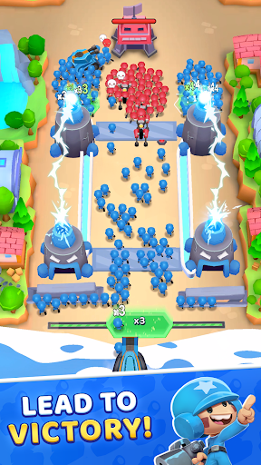 Скриншот Grunt Rush: Battle & Conquer — 1 Скриншот Grunt Rush: Battle & Conquer MOD APK — 1