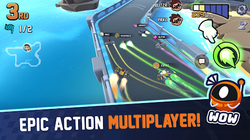 Скриншот Jetpack Joyride Racing MOD APK — 2