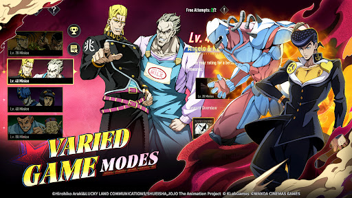 Скриншот JoJo's Bizarre Adventure: GS — 5 Скриншот JoJo's Bizarre Adventure: GS MOD APK — 5