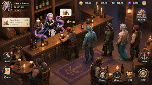 Скриншот Last Siren: Tavern Rise MOD APK — 2