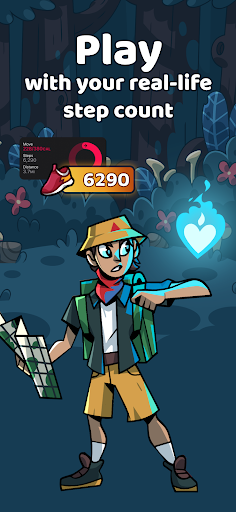 Скриншот Monster Walk: Step Adventure — 1 Скриншот Monster Walk: Step Adventure MOD APK — 1