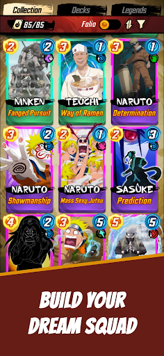 Скриншот NARUTO: Ninja Cards — 2 Скриншот NARUTO: Ninja Cards MOD APK — 2