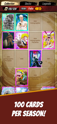 Скриншот NARUTO: Ninja Cards — 5 Скриншот NARUTO: Ninja Cards MOD APK — 5