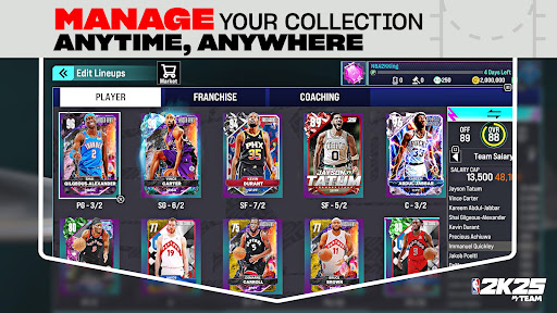 Скриншот NBA 2K25 MyTEAM — 3 Скриншот NBA 2K25 MyTEAM MOD APK — 3