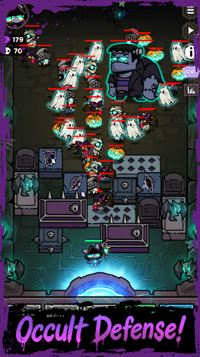 Скриншот Nekomancer: Tower Defense — 2 Скриншот Nekomancer: Tower Defense MOD APK — 2
