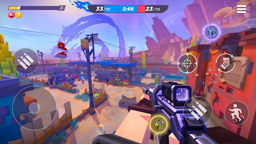 Скриншот Pixel Gun 2 MOD APK — 3