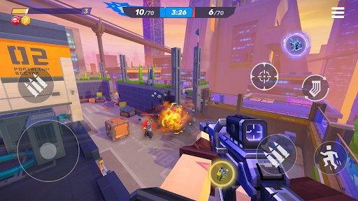 Скриншот Pixel Gun 2 MOD APK — 4