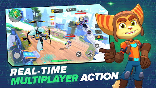 Скриншот Ratchet & Clank: Ranger Rumble — 1 Скриншот Ratchet & Clank: Ranger Rumble MOD APK — 1