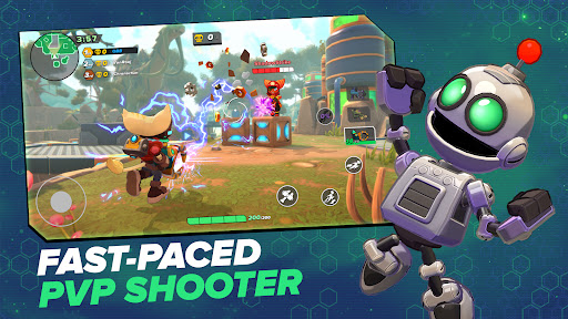 Скриншот Ratchet & Clank: Ranger Rumble — 2 Скриншот Ratchet & Clank: Ranger Rumble MOD APK — 2