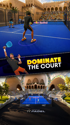 Скриншот Red Bull Padel: Court Legends MOD APK — 2