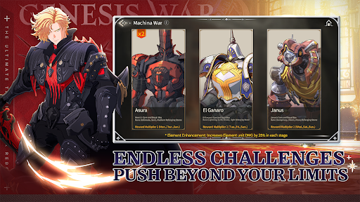 Скриншот Genesis War MOD APK — 3