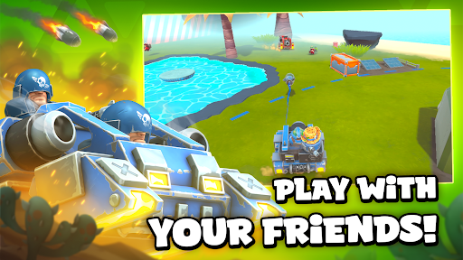 Скриншот Tumble Troopers: Shooting Game — 5 Скриншот Tumble Troopers: Shooting Game MOD APK — 5