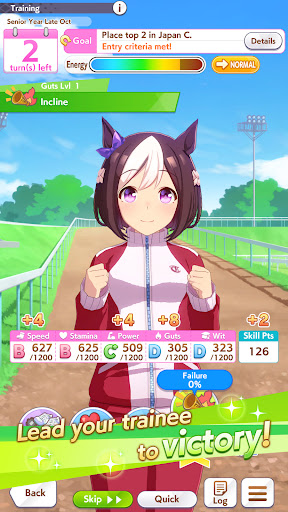 Скриншот Umamusume: Pretty Derby — 2 Скриншот Umamusume: Pretty Derby MOD APK — 2