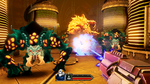 Скриншот Warhammer 40,000: Boltgun Boom — 6 Скриншот Warhammer 40,000: Boltgun Boom MOD APK — 6