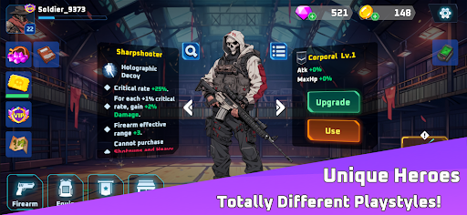 Скриншот Bulletstorm: Зомби FPS TD — 6 Скриншот Bulletstorm: Зомби FPS TD MOD APK — 6